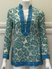 Tory Burch Women’s Sz 0 Tunic Top Floral