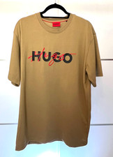 Pre Owned HUGO Mens Dakaishi T Shirt Size L