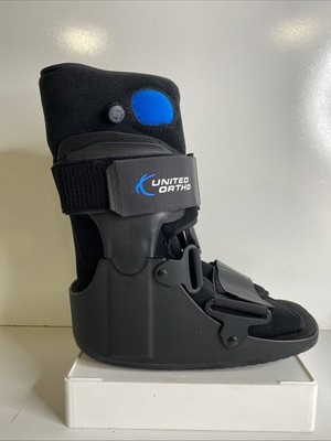 United Ortho Air Cam Walker Fracture Boot Small Black