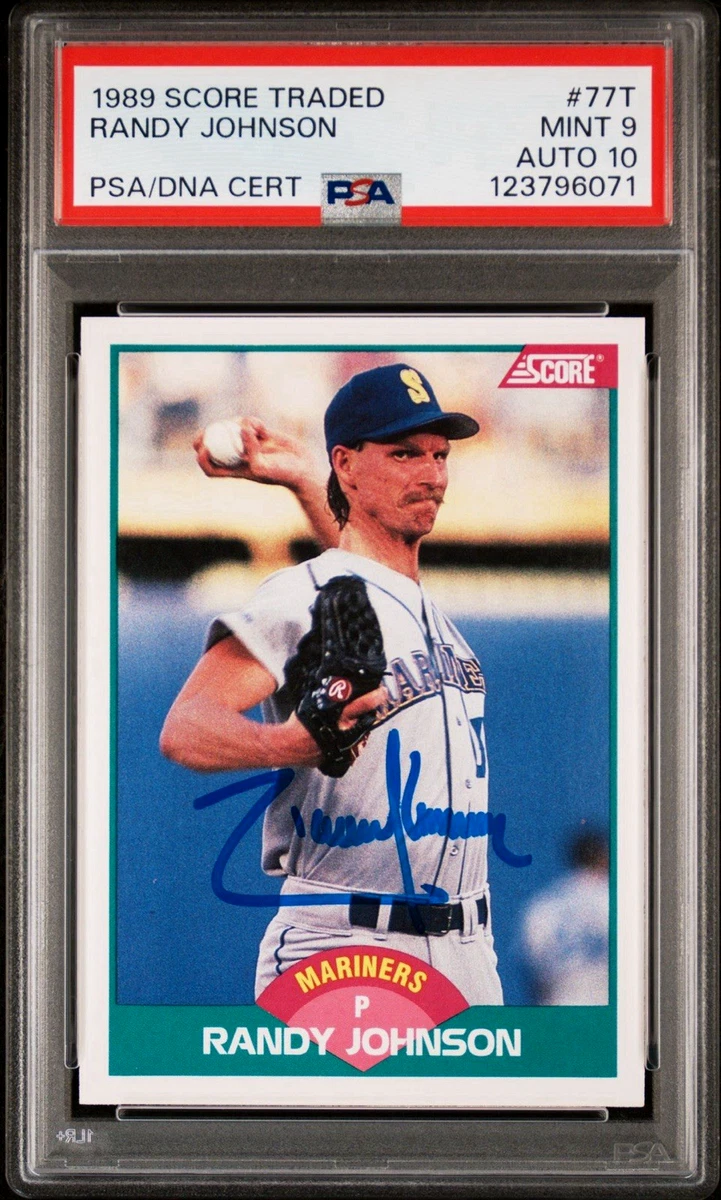 Randy Johnson Baseball Seattle Mariners Autographed Sports Trading