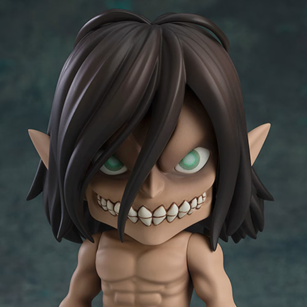 Figurine Eren Jaeger Nendoroid L'Attaque des Titans Édition 2022 de 10 cm