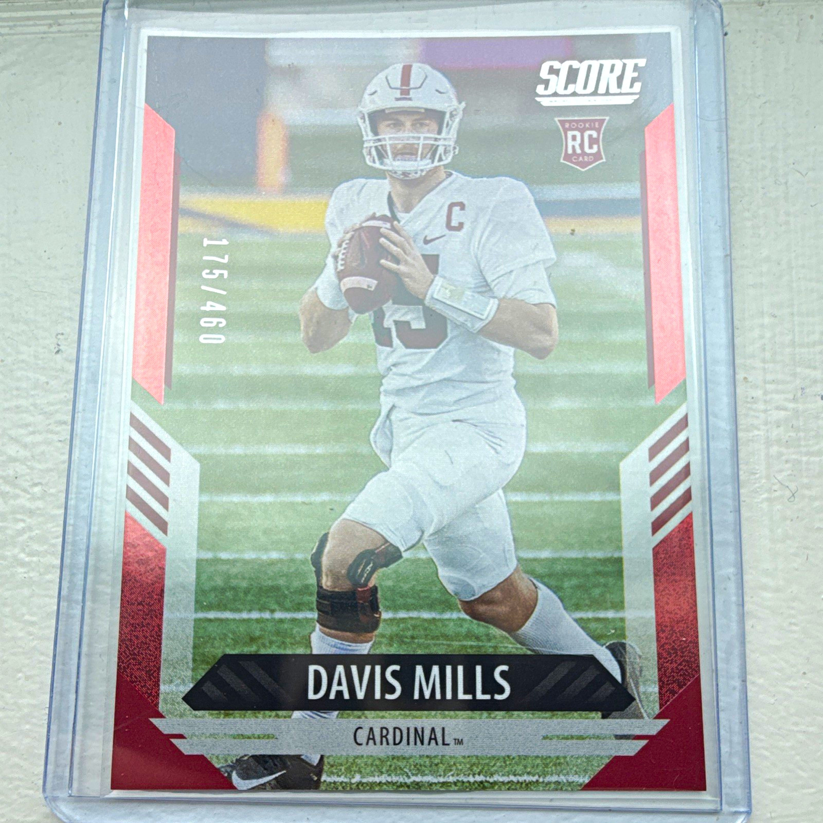 Davis Mills Panini Score #363 Red Dot
