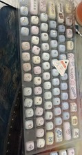 Cute blue Cartoon Multicolor Keycap Set for Mechanical Keyboard English QWERTY