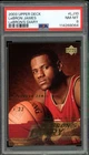 LeBron James Rookie Card 2003-03 Upper Deck Diary #LJ10 PSA 8