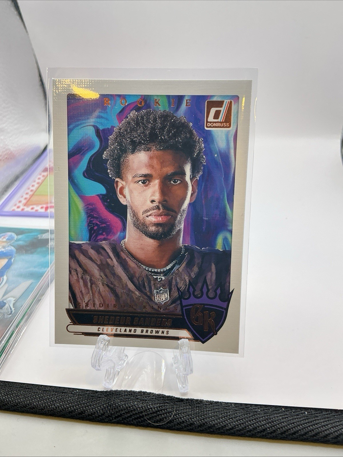 2025 Donruss Shedeur Sanders RC GRIDIRON KINGS ROOKIE #RGK-SSS Browns