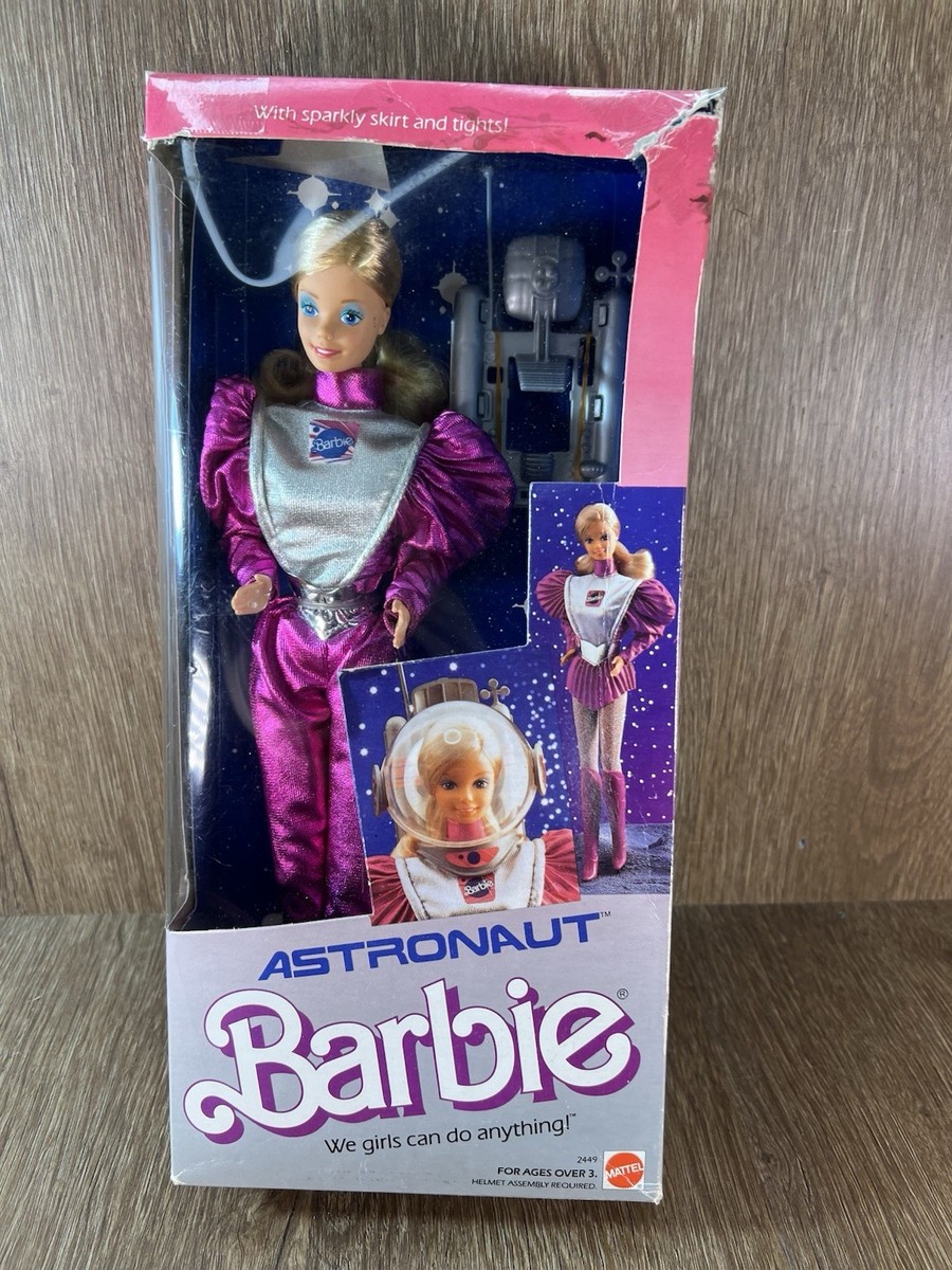 1985 Astronaut Barbie Doll #2449 NRFB Vintage Mattel | eBay