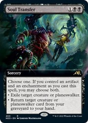 Soul Transfer (Extended Art) - Foil - Kamigawa: Neon Dynasty #460