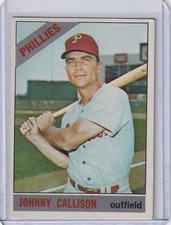 1966 Topps Baseball #230 Johnny Callison - Philadelphia Phillies