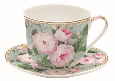 Frühstückstasse ''Roses in Bloom'' im Geschenkkarton Easy Life