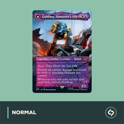 MTG | Goldbug, Humanity's Ally | SHOWCASE | TRANSFORMERS | NM | EN