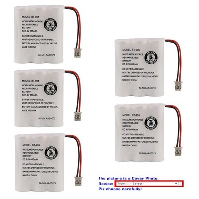Kastar BT-905 Battery Replace for Radio Shack TAD-725 TAD-726 TAD-729 TAD-732