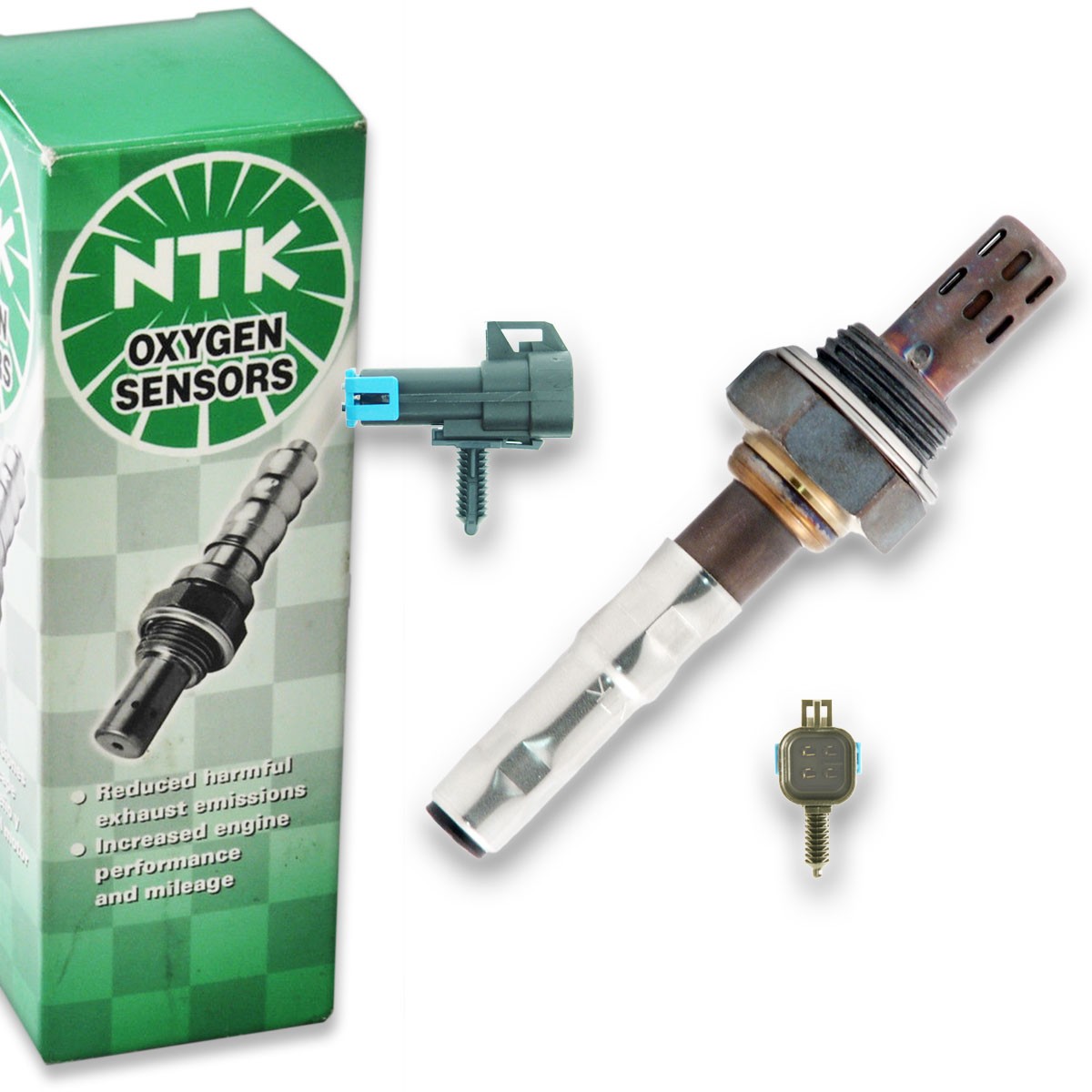 NGK NTK Downstream Right O2 Oxygen Sensor for 1996 Chevrolet G30 5.7L 7.4L mh
