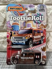 Matchbox Candy Series Tootsie Roll '02 Hummer H2 SUV 3/6 Brown