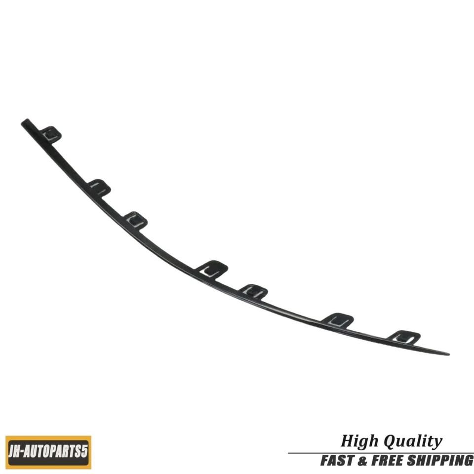 Moldura de parachoques delantero izquierdo negro brillante para Mercedes 300C 300CD C300 C43 AMG Foto 4 de 4