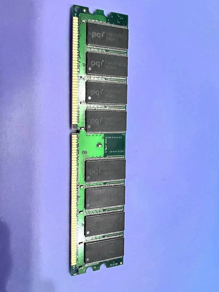 RAM de escritorio PQI 1 GB DDR1 PC-3200 (DDR-400) 184 pines DIMM confirma DDR1 SDRAM Foto 3 de 4