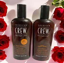 American Crew Daily Shampoo  Daily Conditioner Normal to Oily 8.4 Oz 1Day Ships