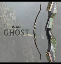 Old Mountain Archery "Ghost" Takedown Recurve Bow 60" @28" Draw 50# And 55#