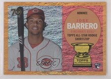 2021 All-Star Rookie Cup Base Statue Orange Holofractor 20/25 Jose Garcia 0y9l