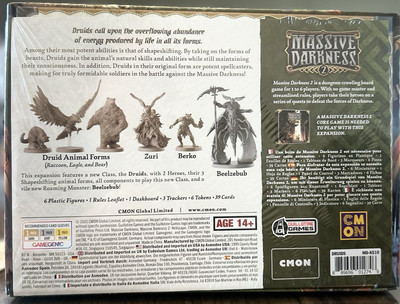 CMON Massif Darkness 2 - Druides Vs Belzébuth - Kickstarter Exclusive - Neuf