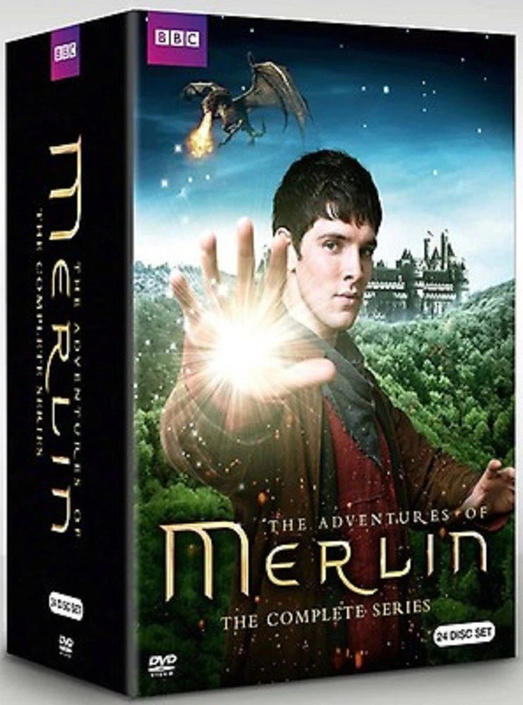 The Adventures of MERLIN Complete Series Collection(DVD,24-Disc Set,Seasons 1-5)