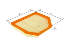 For BOSCH F 026 400 509 AIR FILTER