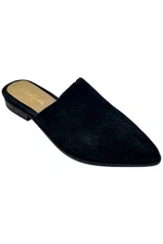 Diba True Womens  Slip-On Mules High Up Black