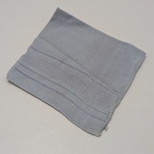 Men's Blue/Grey Casual Handkerchief 9.5"