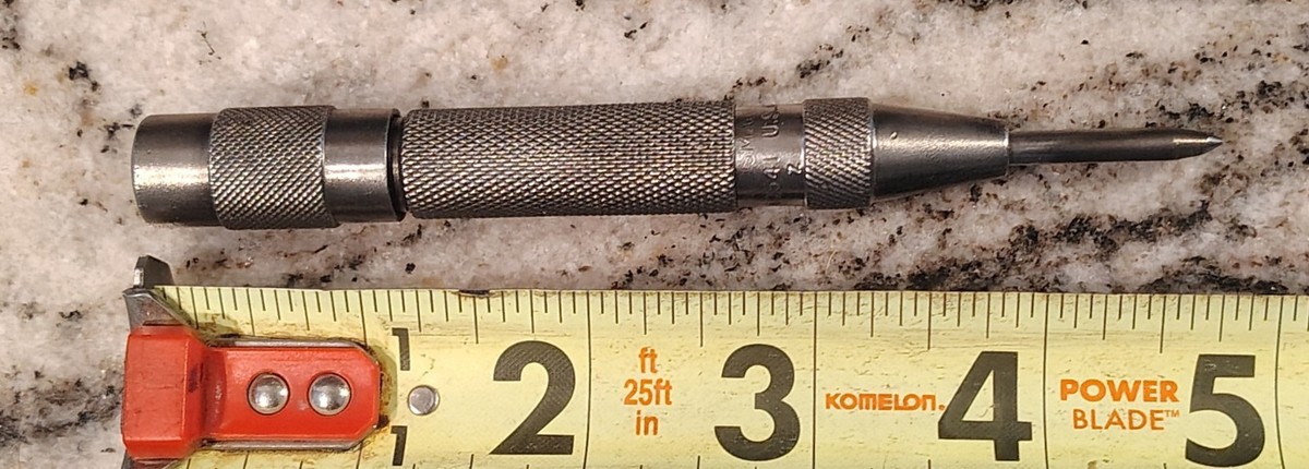 🗽 VINTAGE AUTOMATIC CENTER PUNCH 5