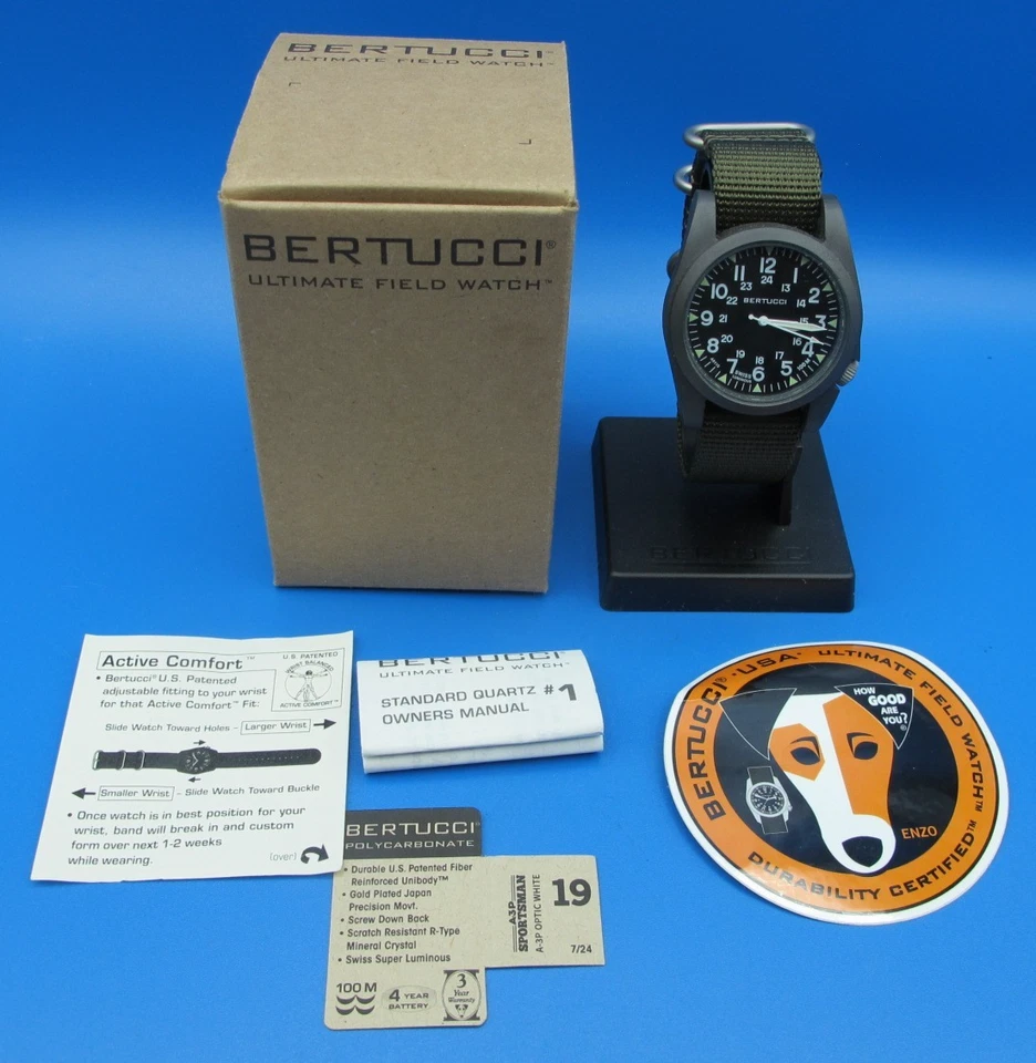 Reloj deportivo vintage Bertucci A-3P Foto 2 de 4