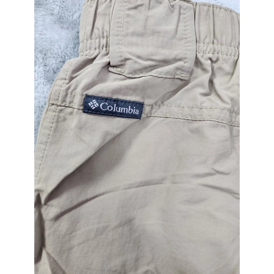 Columbia Sandy River 货物尼龙短裤 L 码棕褐色轻便户外远足 — 第 4/4 张图片