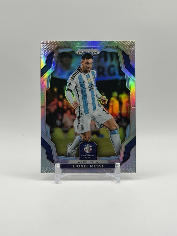 2024 Panini Prizm CONMEBOL Copa America - Lionel Messi #1 Silver Prizm