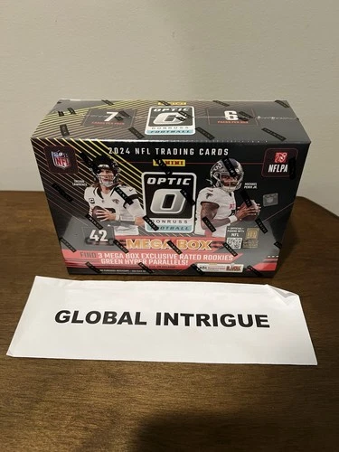 2024 Panini Donruss Optic Mega Box Green Hyper Factory Sealed NFL Football Cards