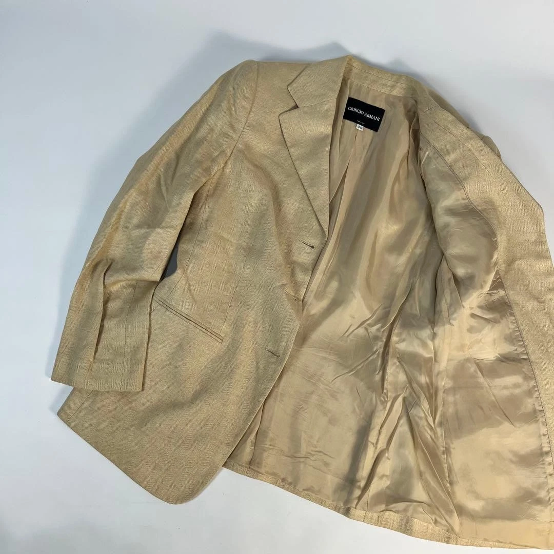 Giorgio Armani Coats, Jackets & Vests for Linen Outer Shell Women