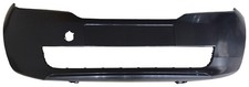 Fits Skoda Citigo Front Bumper Smooth Black-Be 2012-2017