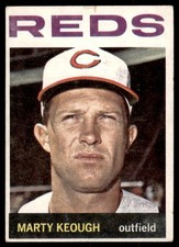 1964 Topps Marty Keough Cincinnati Reds #166 EX