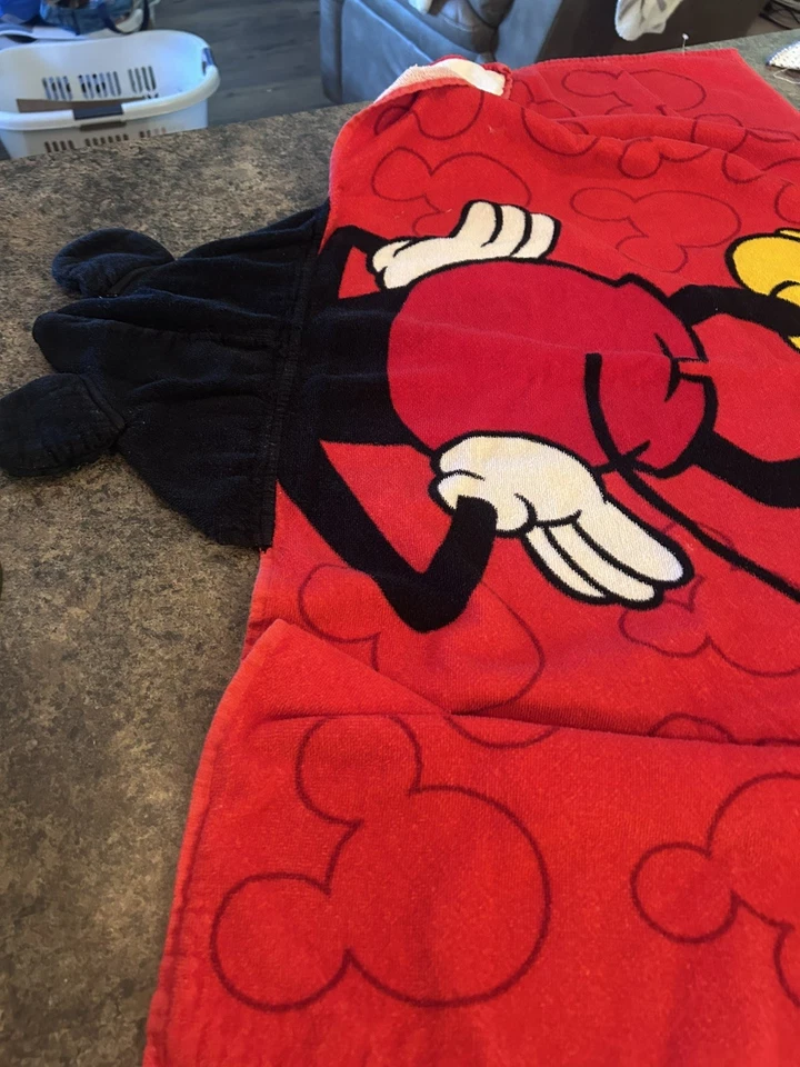Toalla de baño Disney envoltura algodón con capucha extra bonita para niños Foto 3 de 4