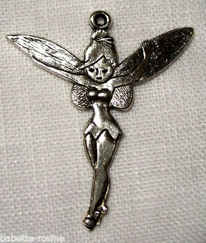 CHARM / BRELOQUE / PENDENTIF - GRANDE FÉE CLOCHETTE ** 50 mm ** 419 - Picture 2 of 3