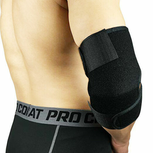 CODO ajustable neopreno soporte tenis artritis correa soporte YC NHS USO NEGRO - Imagen 2 de 5