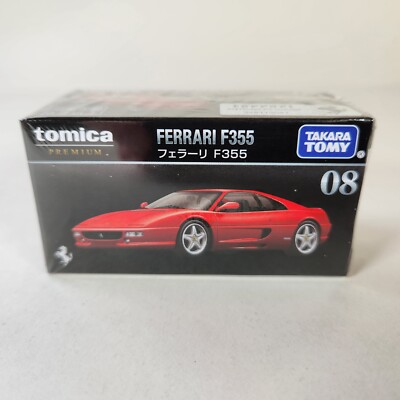 Tomica Premium Ferrari F355 08 Takara Tomy 1/62 Scale Diecast Car