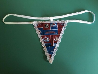 Womens COLORADO AVALANCHE Nhl Hockey Gstring Thong Sexy Underwear