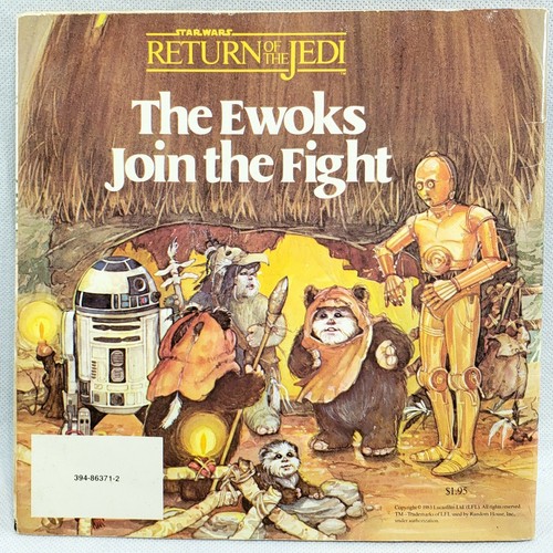 STAR WARS Return Of The Jedi: The Ewoks Join The Fight 1983 Paperback 1st... - Picture 2 of 7