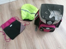 Sammies By Samsonite Einhorn Schulranzen  + Sportbeutel + Regenschutz