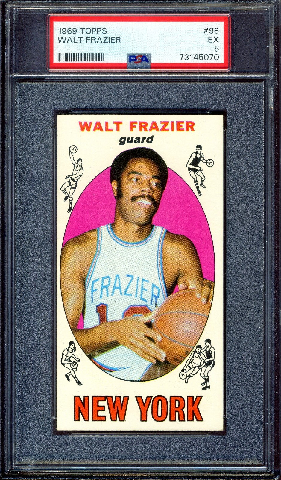1969 Topps #98 Walt Frazier PSA 5 EX *New York Knicks*