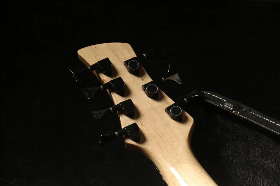 Bajo Eléctrico 7 Cuerdas Ébano Diapasón Cuerpo de Ceniza Cuello de Arce Envío Gratis Foto 4 de 4