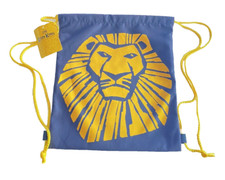 Disney The Lion King Drawstring Backpack Cinch Bag Broadway Musical NWT