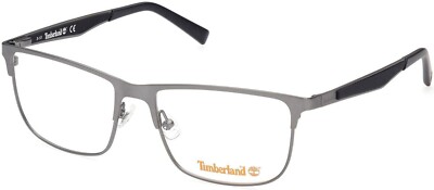 Timberland TB 1710 007 Gunmetal Metal Optical Eyeglasses Frame 56-17-145 RX