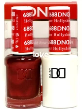 DND Daisy Gel Polish Soak Off 0.5fl.oz LED/UV Duo DND688- Hollyshimmer