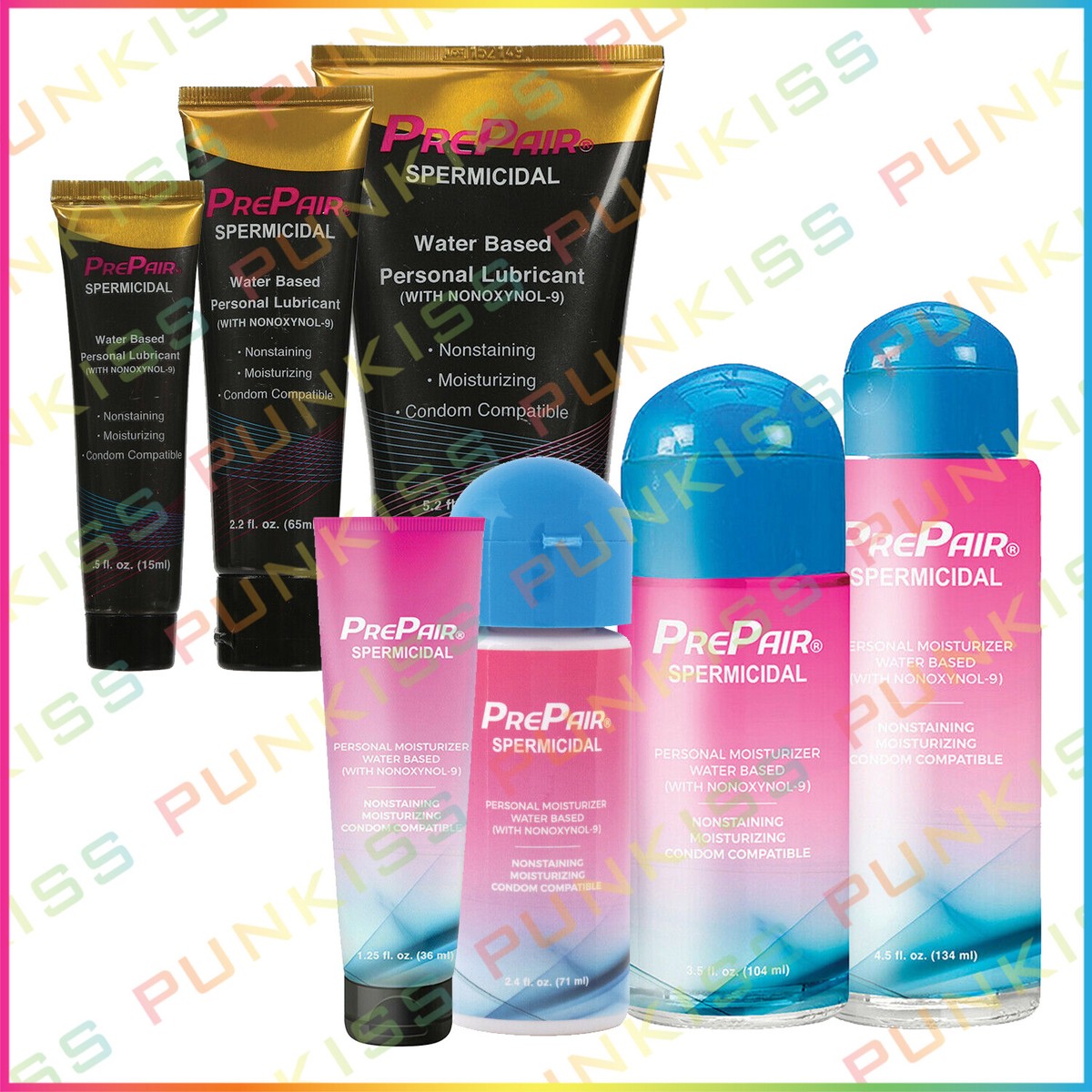 ForPlay PrePair Spermicidal Lubricant | Water Based Moisturizer | Choose  Size | eBay