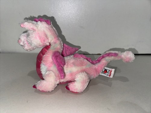 Retired Ganz Webkinz Whimsy Dragon HM156 Sparkly Pink PLUSH 11" NO CODE - Picture 2 of 2
