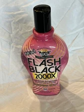 Flash Black 2000X Tanning Lotion Bronzer 12 oz by European Gold
